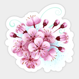 Sakura Flowers Sticker